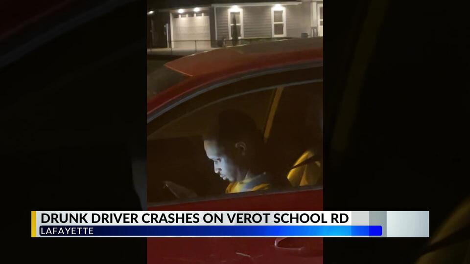 Caught on Camera: Louisiana man arrested for DWI after crash caught in ...