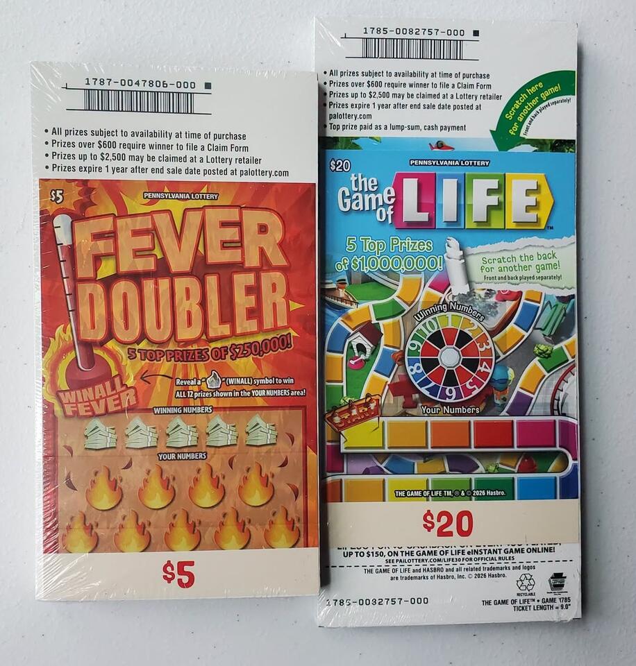 Fire Company raffle offers $900 in lottery scratchers - NewsBreak