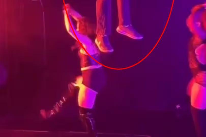 Rapper 'pronounced dead on stage' after passing out in harness shares ...