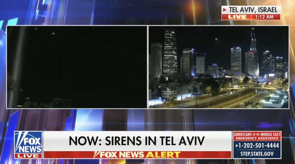 Fox News Captures Israeli Missiles Intercepting Attacks Live On Air ...