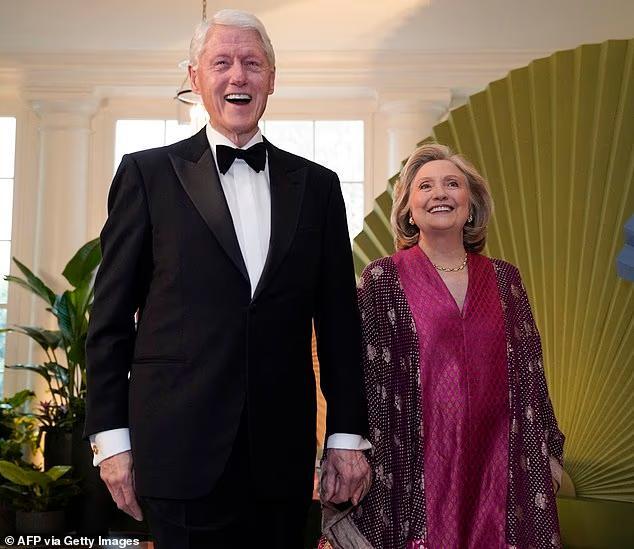 Hillary Clinton looks unrecognizable as she shares throwback snaps on