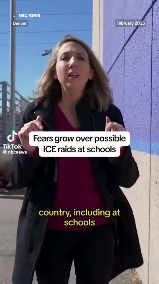 FEARS GROW OVER POSSIBLE ICE RAIDS AT SCHOOLS - NewsBreak