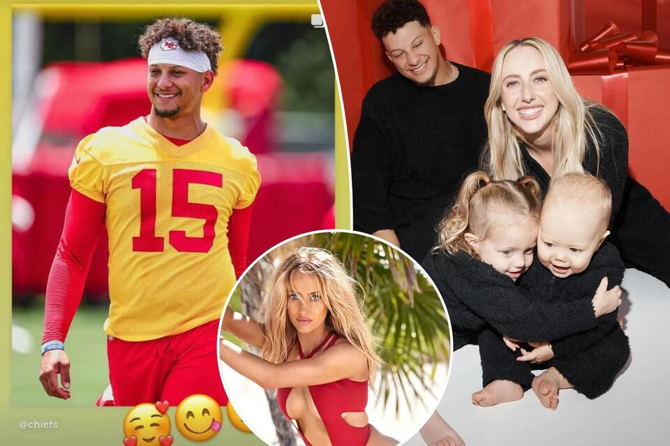 Patrick Mahomes’ Chiefs minicamp pics leave wife Brittany charmed ...