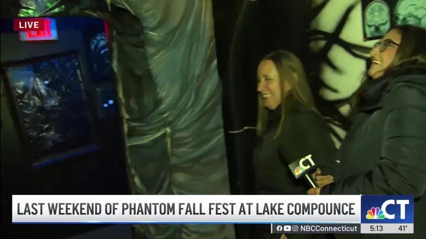 Take a tour of Project Nightmare at Lake Compounce's Phantom Fall Fest ...