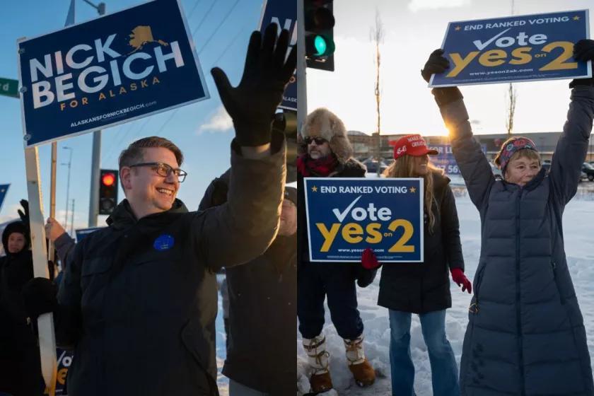 Begich III maintains lead, and the repeal of ranked choice is still ...