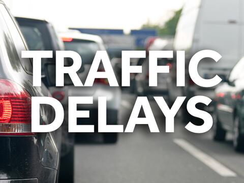 Traffic backed up due to crash on Interstate 83 in York County