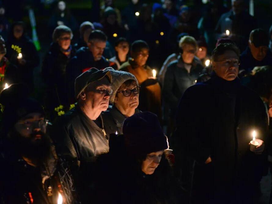 Prayers, calls for gun law reforms at Bangor vigil honoring Lewiston