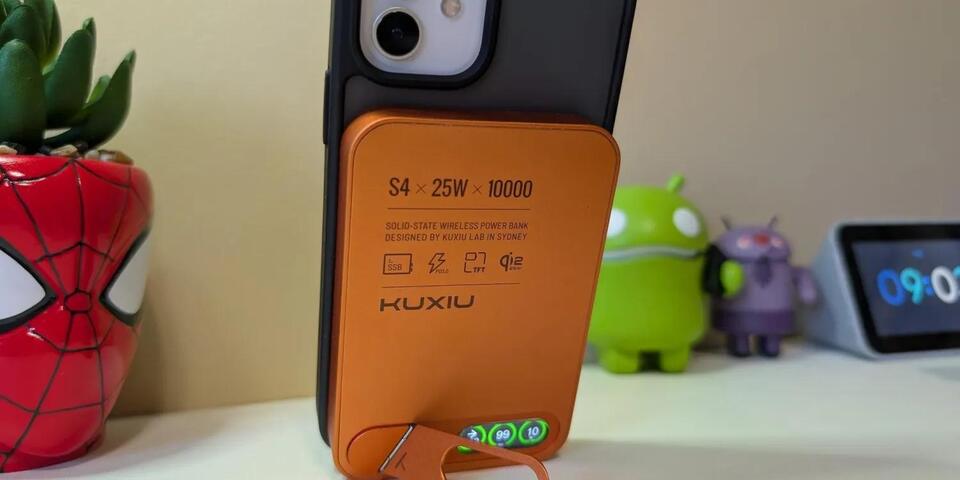 Hands-On: KUXIU S4 Qi2.2 25W Semi-Solid State Wireless Power Bank
