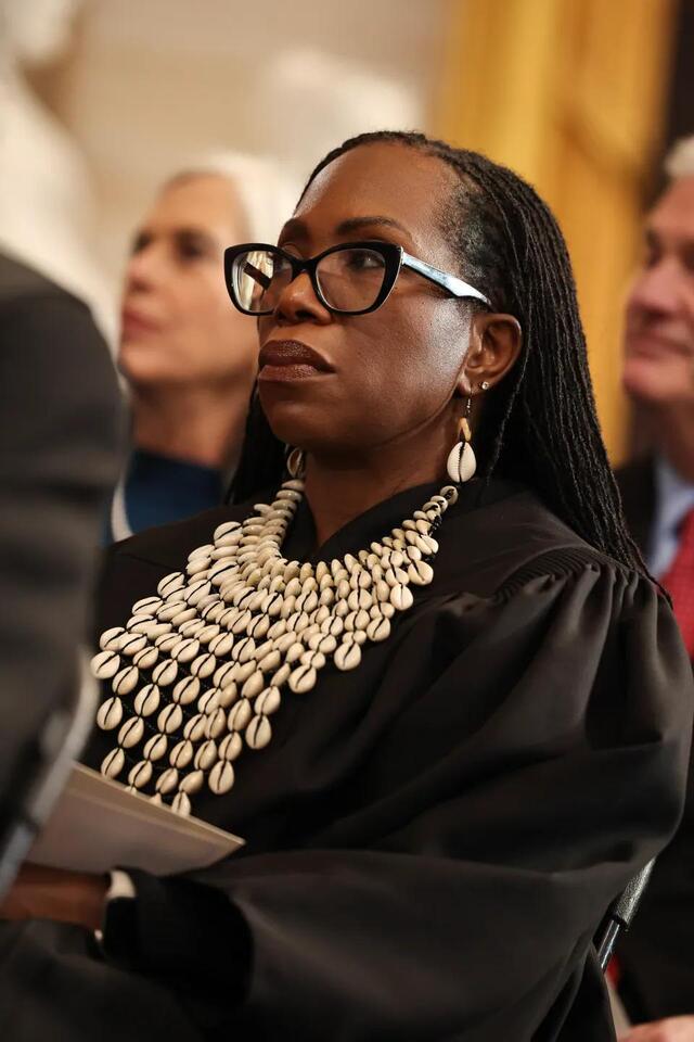The Deeper Meaning Behind Justice Ketanji Brown Jackson’s Collar at the ...