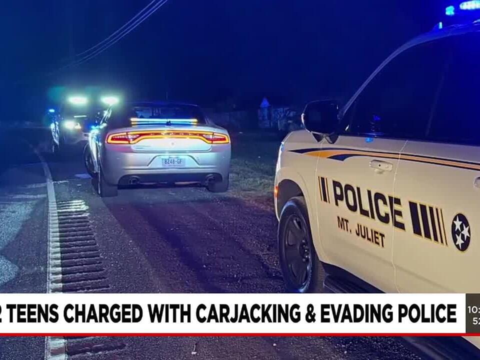Two teens charged in Nashville carjacking, additional charges in Mt