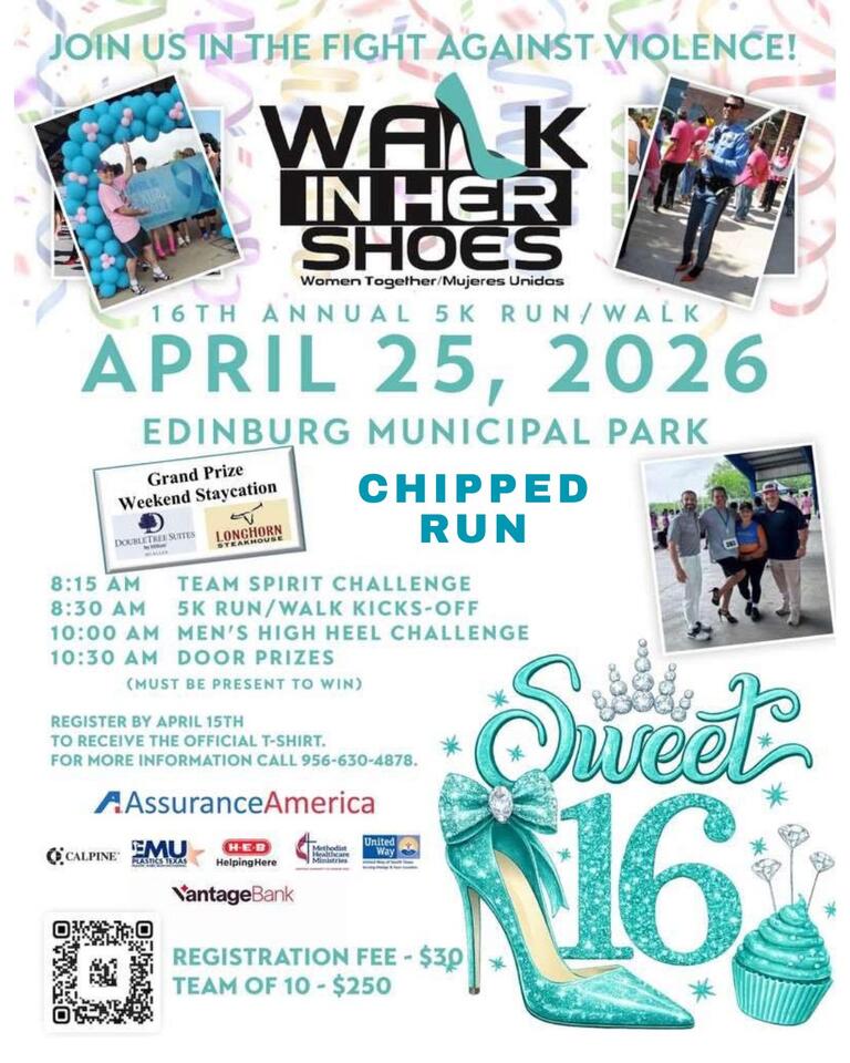 Walk in Her Shoes 5K at Edinburg Municipal Park - NewsBreak