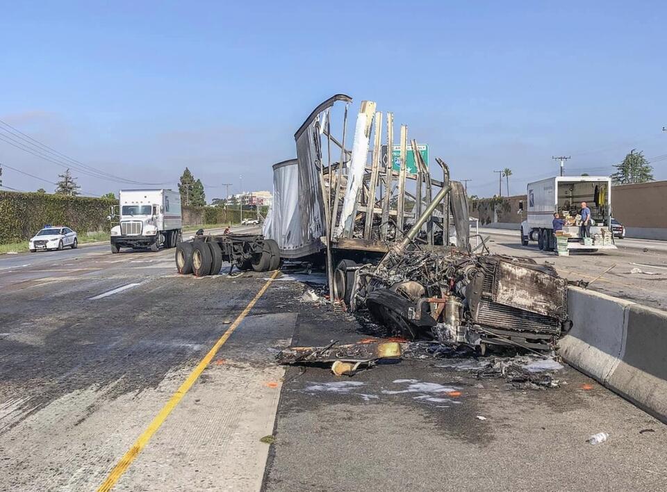 Former lawyer convicted in fiery DUI crash that killed truck driver on ...