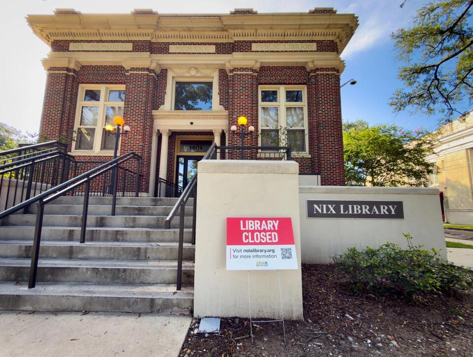 Some New Orleans library branches have been closed for months. Here’s ...