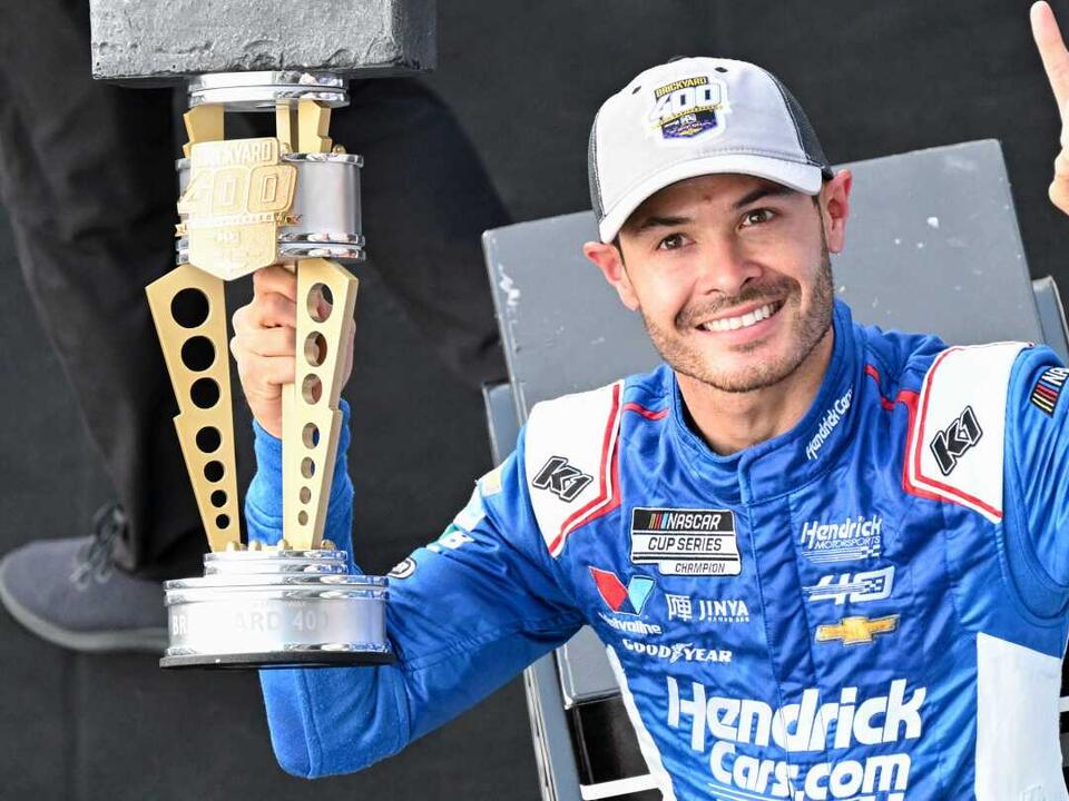 NASCAR Cup driver points, results after Indy: Kyle Larson leads ...