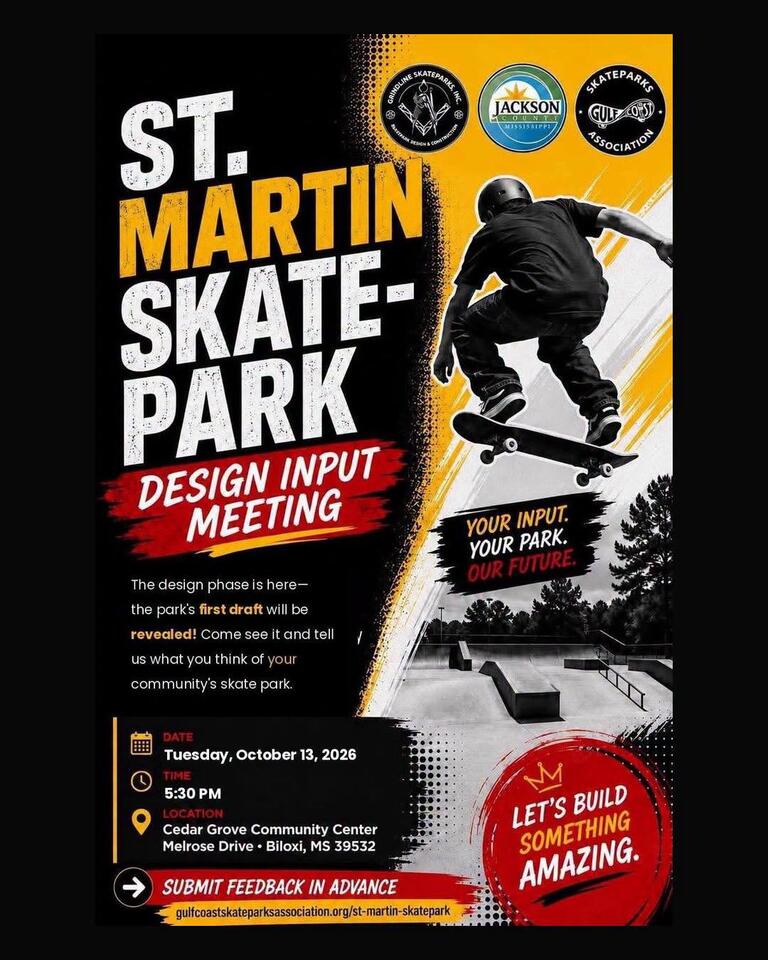 Public input meeting on St. Martin Skatepark design - NewsBreak