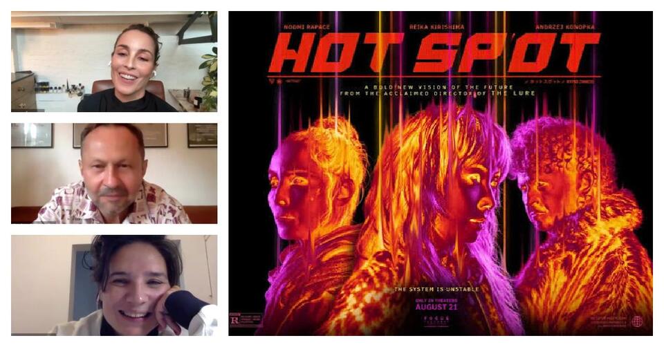 ‘Hot Spot’ Interview: Noomi Rapace, Agnieszka Smoczynska, And Andrzej Konopka Talk AI, ’80s Vibes, And More