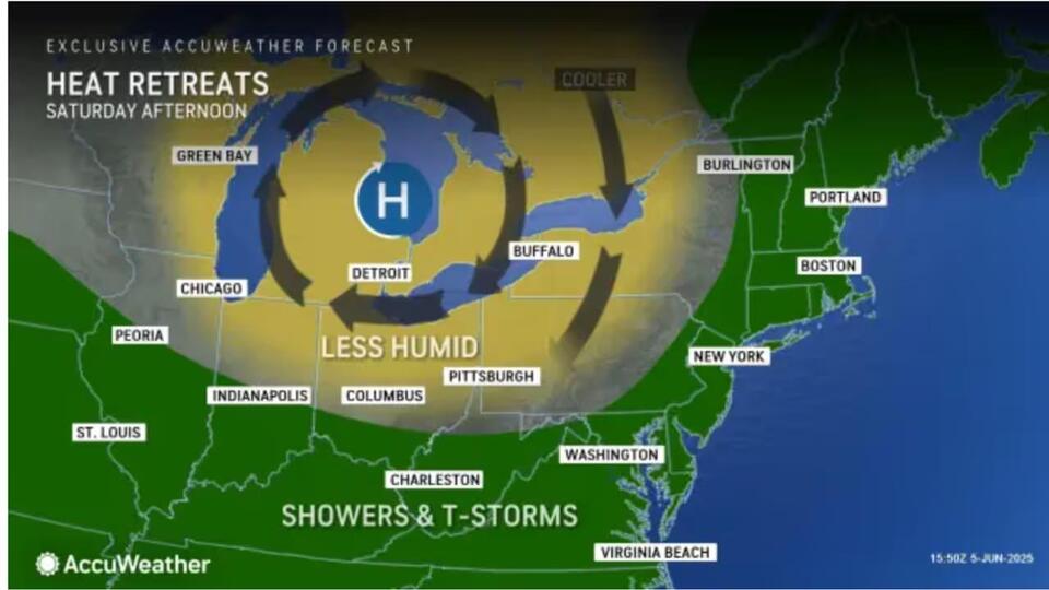 New Round Of Storms On Track For Region: Here's Timing, 5-Day Forecast ...