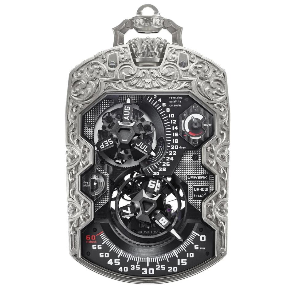 URWERK UR 1001 Amadeus Turns a Millennium of Time Into a Titanium Masterpiece