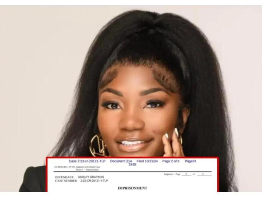 ‘She Was a Fraud’ Ashley Grayson Sentenced to 10 Years In Prison After