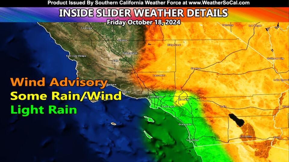 Inside Slider Storm To Bring Weather Changes Across Southern California ...