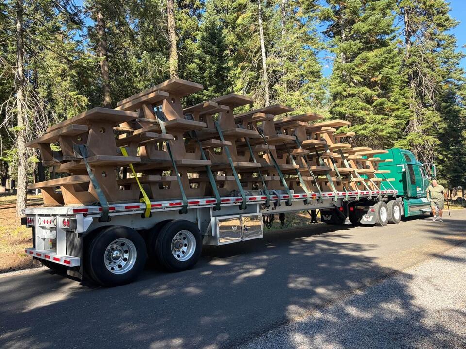 Howard Prairie Resort gets 200+ new picnic tables and fire pits - NewsBreak