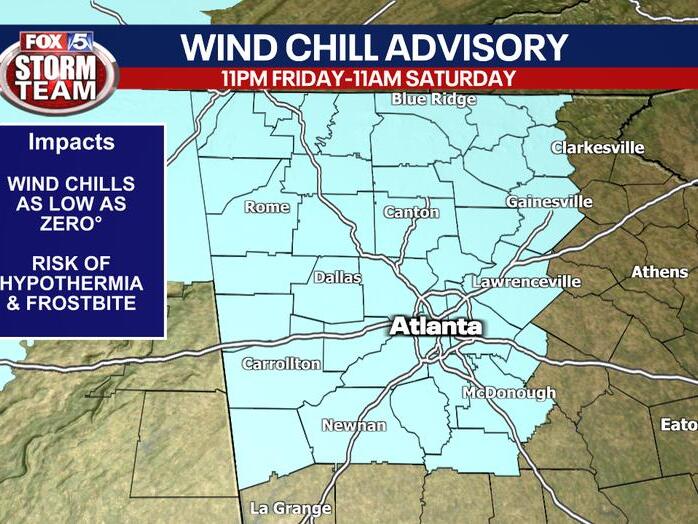 & Atlanta weekend forecast timeline 2nd blast of arctic air