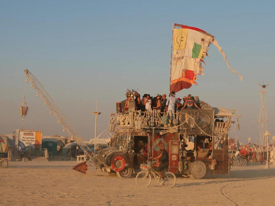 Burning Man exodus turned into hourslong ordeal as dust storm hits