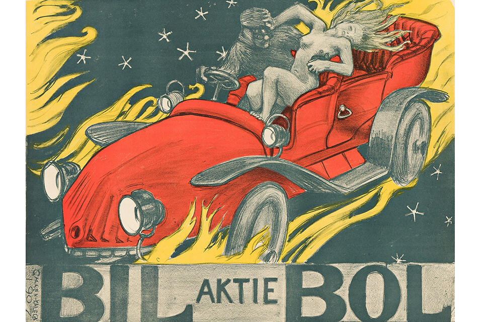 Vintage posters and graphic design event featuring rare Akseli Gallen ...