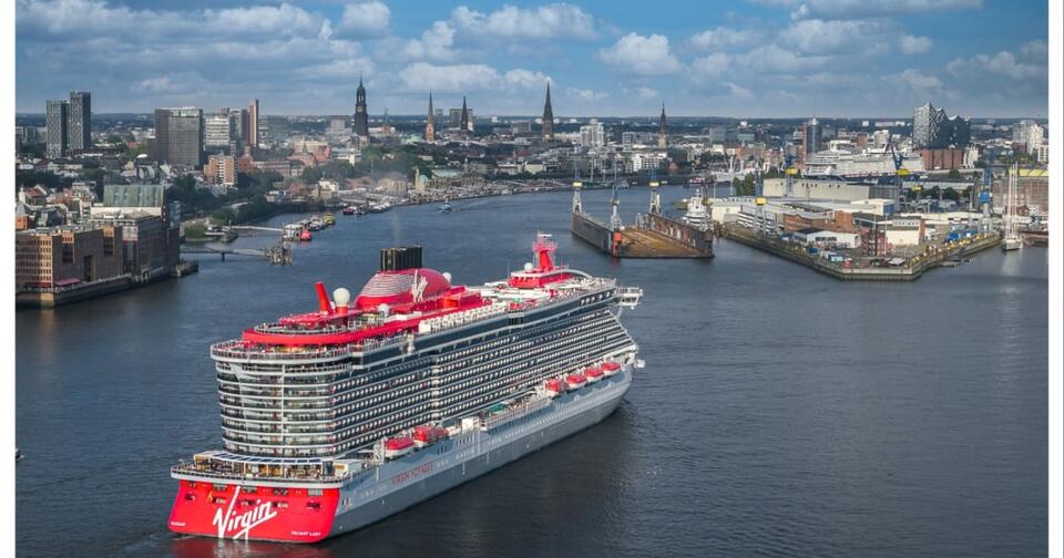 Virgin Voyages visits Hamburg for the first time