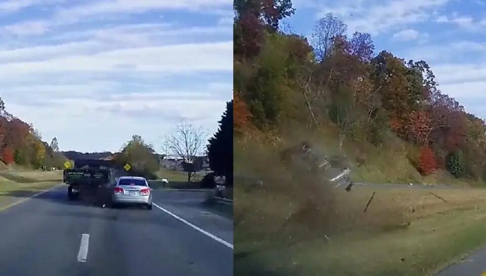 Roanoke, VA: Tree Service Truck Slams Into Car on Highway 24 — 4 ...