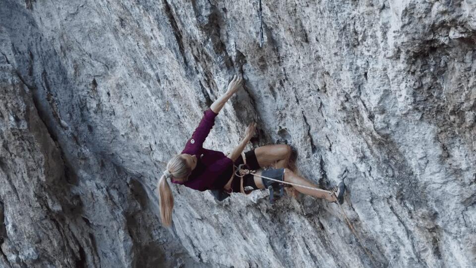 Jessica Pilz Climbs Hades 5.14d