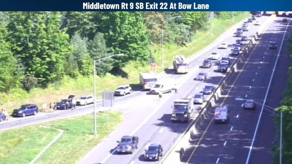 Injuries reported following multi-vehicle crash on Route 9 north in ...