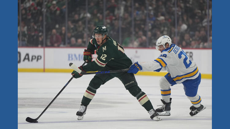 Blues' late rally falls short in 5-4 loss to Wild - NewsBreak