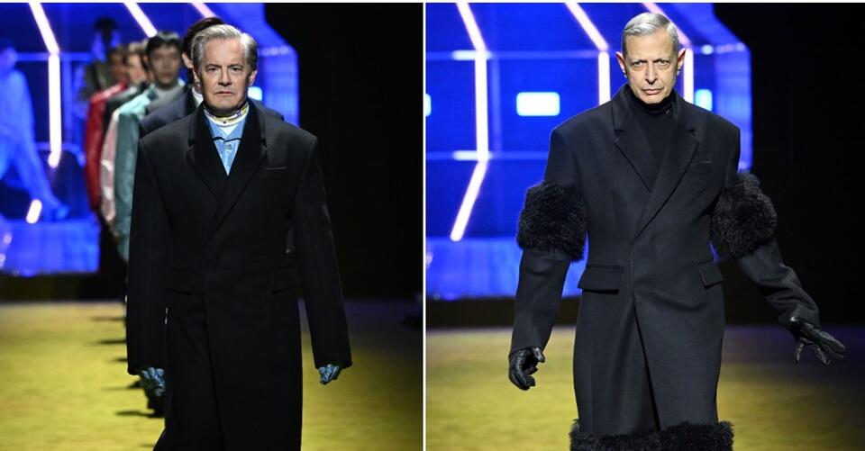 Kyle MacLachlan and Jeff Goldblum made surprise catwalk appearances at Prada’s Milan Fashion Week show – NewsBreak