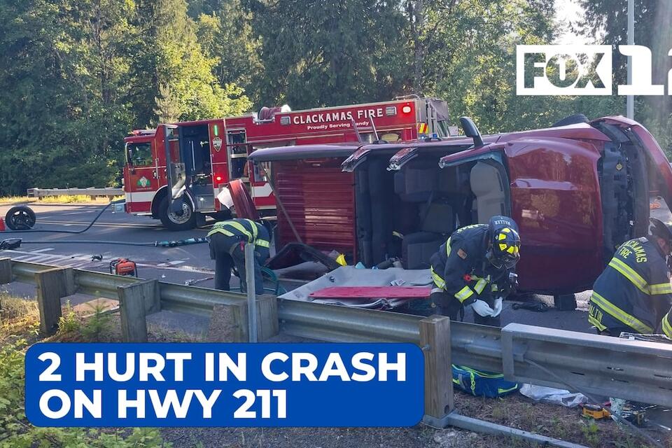 2 injured in crash on Highway 211 in Sandy - NewsBreak