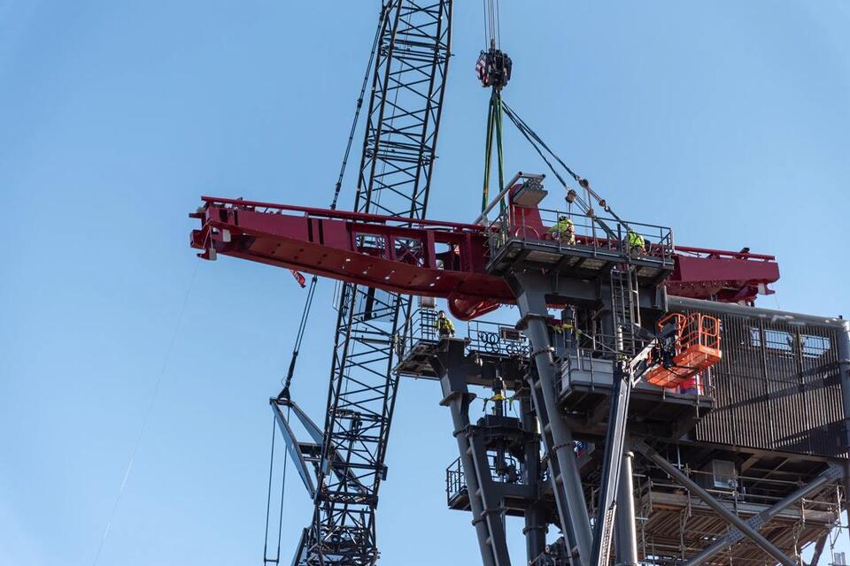 Cedar Point's new Siren's Curse moves closer to completion as crews ...