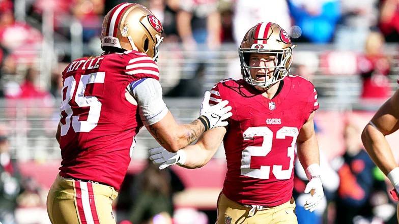 49ers to ‘be smart’ with George Kittle, Nick Bosa vs. Rams; Christian ...