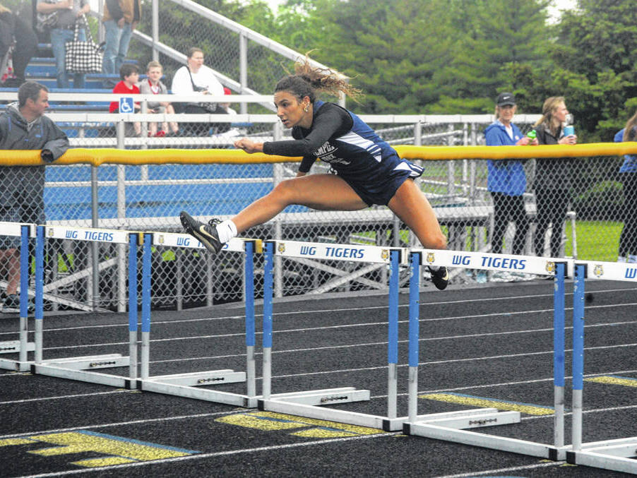Track and field WaynesfieldGoshen girls deliver NWCC crown for