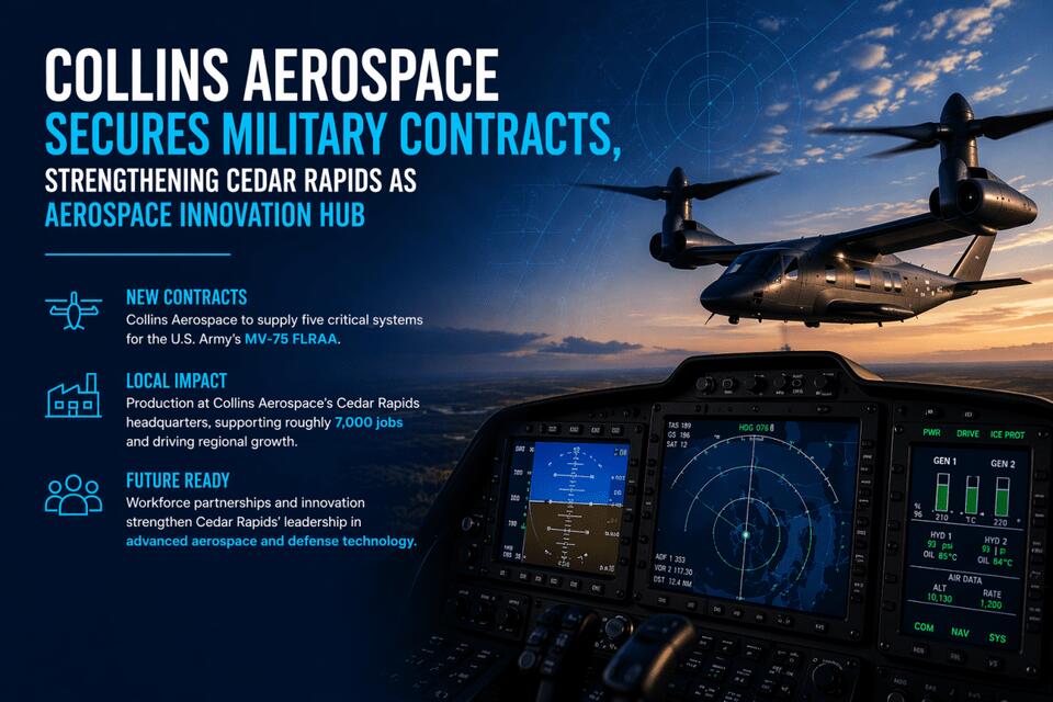 Collins Aerospace Secures Military Contracts, Strengthening Cedar ...