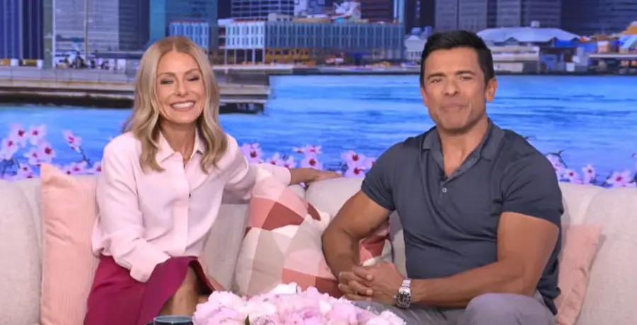 Kelly Ripa Recalls Trouble First Time Leaving Husband Alone With Kids ...