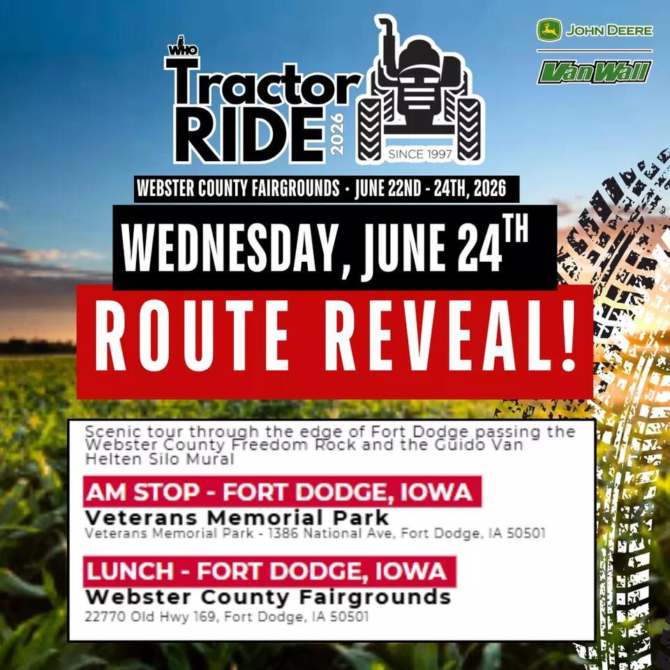 Tractor Ride 2026 Day 3 Route! - NewsBreak