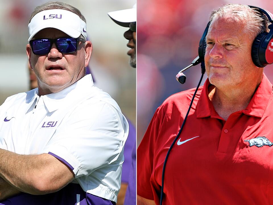 What channel is LSU vs. Arkansas on today? Time, TV schedule for Week 4 ...