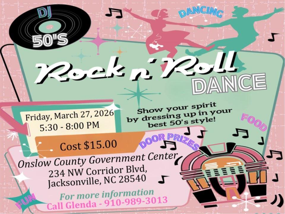 📅 50s-Themed Rock n’ Roll Dance for Ages 55+ on March 27 - NewsBreak