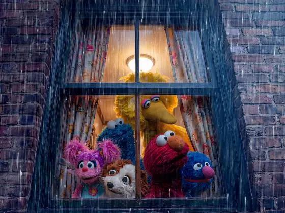 At Climate Week, Elmo recalls a storm on Sesame Street: ‘Courage is ...