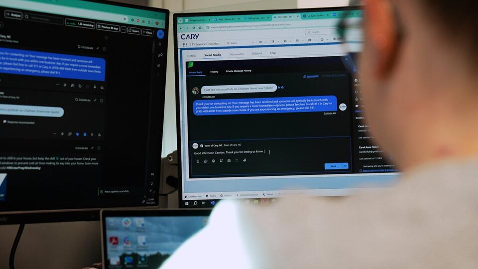 Cary 311 adds text option for non-emergency requests - NewsBreak