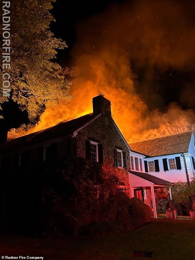 Multimillion-dollar stone mansion destroyed in early morning inferno ...