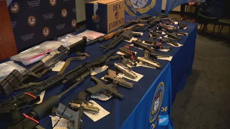 Federal operation seizes 97 firearms, drugs in Portland-area ...