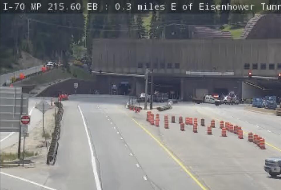 UPDATE: Interstate 70 reopens following Vehicle fire at Eisenhower ...