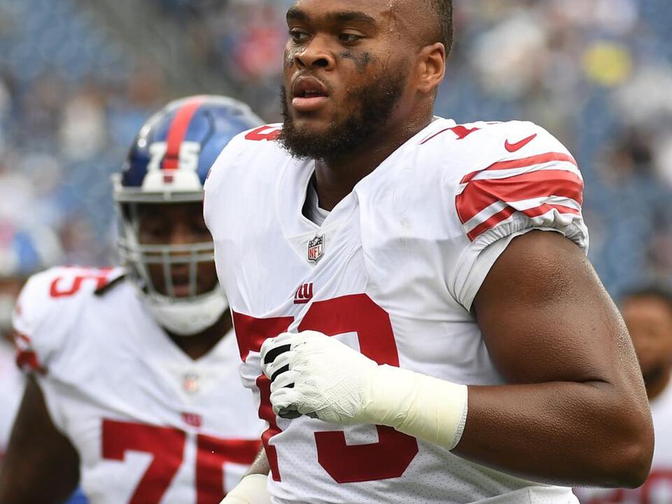 Giants Activate RT Evan Neal