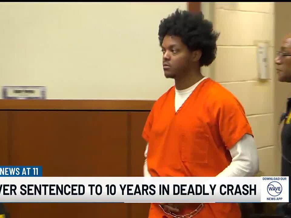 Driver sentenced to 10 years for 2nd Street Bridge crash that killed 2